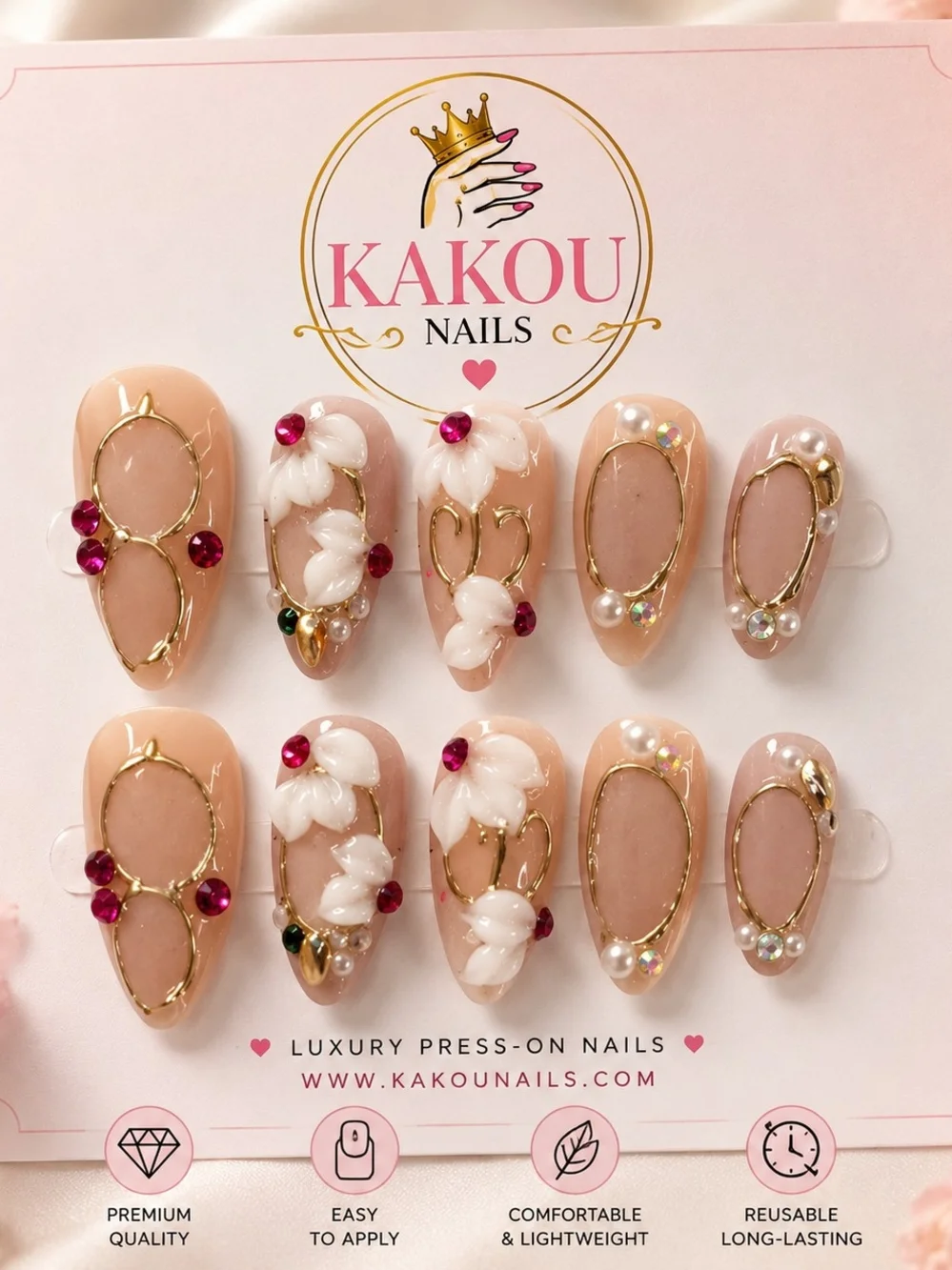 Kakou Nails  Press-On Nails